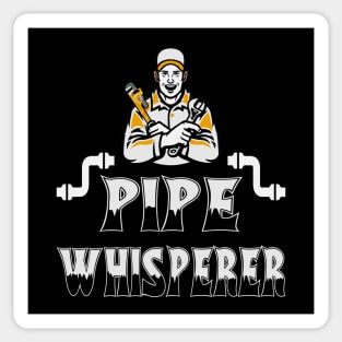 Plumber Whisperer for Plumber Dad Gift Sticker